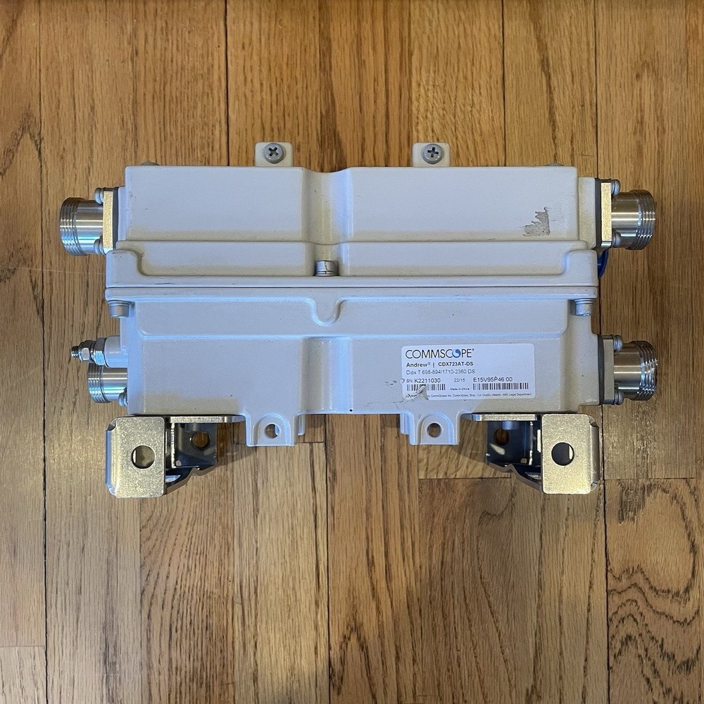 CommScope Andrew CDX723AT-DS Twin Diplexer 698-894/1710-2360 MHz AISG | Used